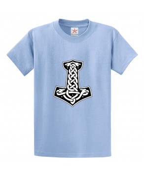 Historical Hammer Unisex Kids and Adults T-Shirt for Mythological TV Show Lovers